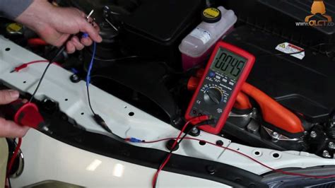 vehicle voltage drop test|testing voltage drop with multimeter.